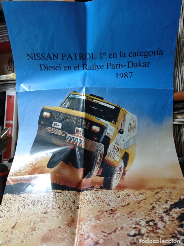 Carteles: POSTER PARIS DAKAR 1987 65 X 40 - Foto 1