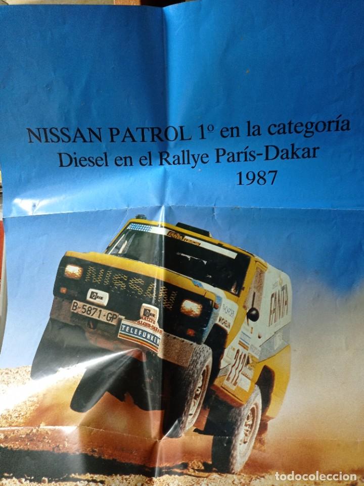Carteles: POSTER PARIS DAKAR 1987 65 X 40 - Foto 2