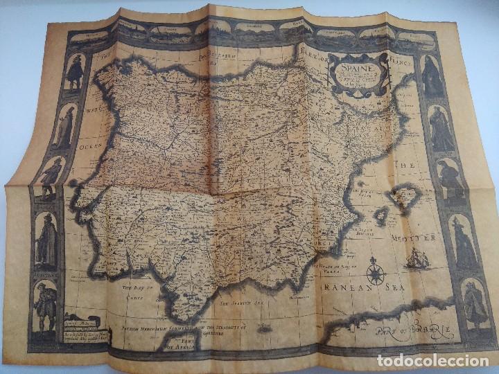 Carteles: REPLICA CARTA DE ESPA&Ntilde;A/JOHN SPEEDE 1626 - Foto 1