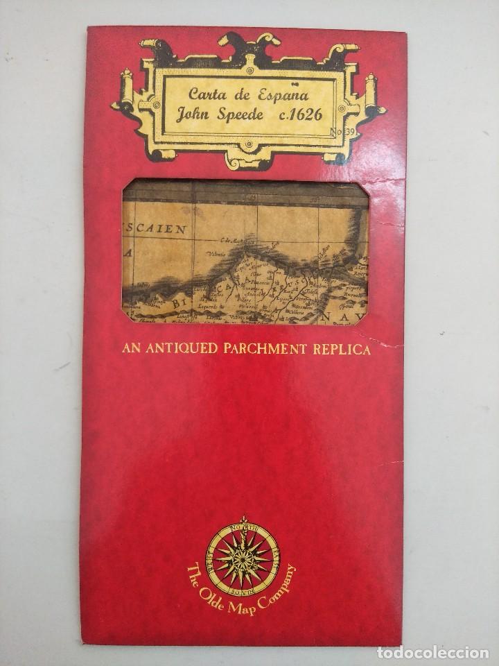 Carteles: REPLICA CARTA DE ESPA&Ntilde;A/JOHN SPEEDE 1626 - Foto 2