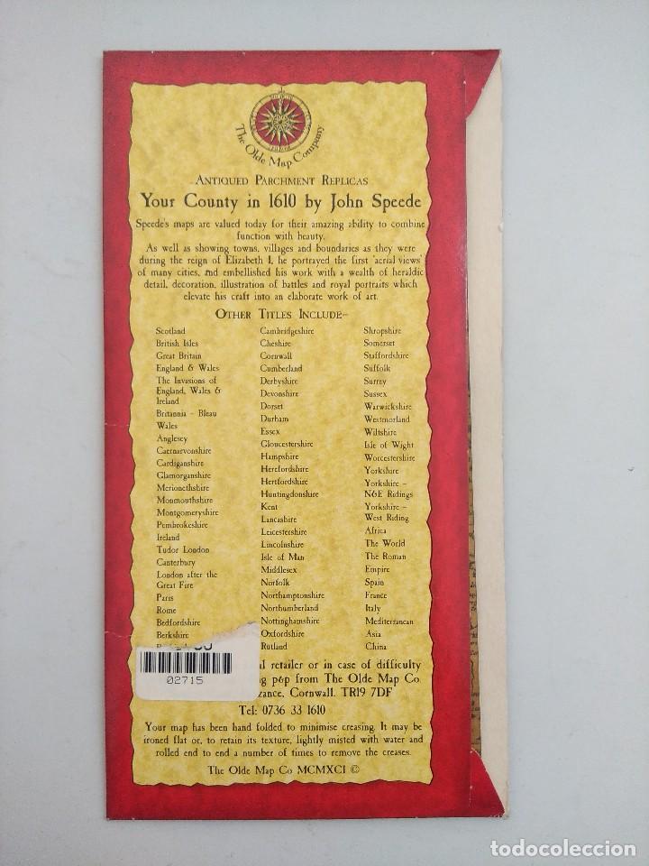 Carteles: REPLICA CARTA DE ESPA&Ntilde;A/JOHN SPEEDE 1626 - Foto 3