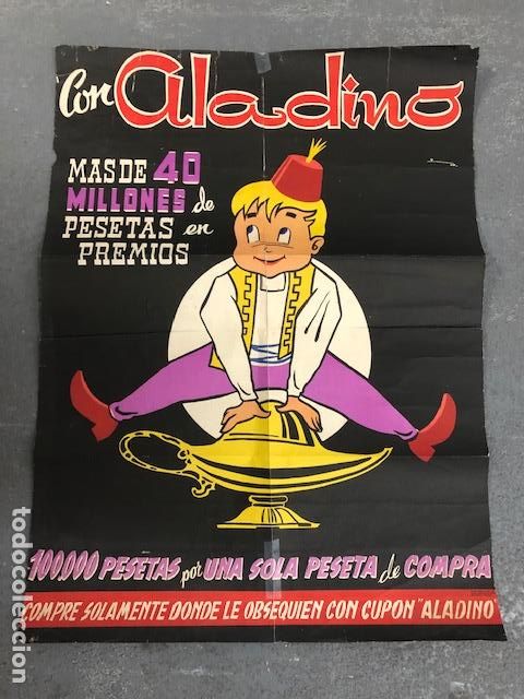 Carteles: CARTEL - POSTER - ALADINO - Foto 1