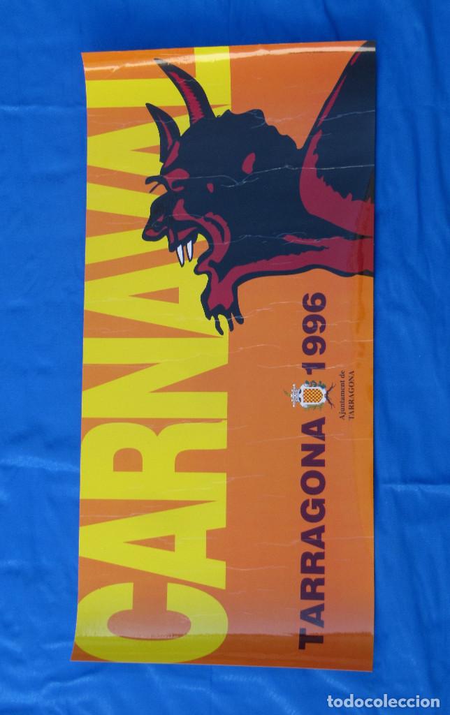 Carteles: CARTEL POSTER. CARNAVAL TARRAGONA, 1996. - Foto 1
