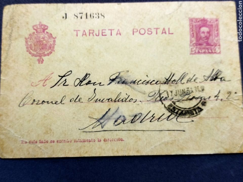 Carteles: TARJETA POSTAL, J871638, 1931 - Foto 5