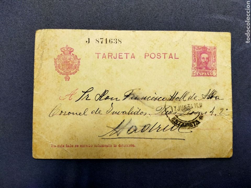 Carteles: TARJETA POSTAL, J871638, 1931 - Foto 1