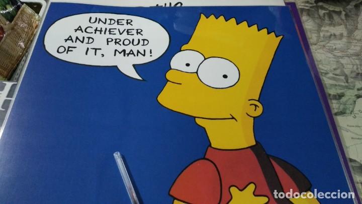 Carteles: POSTER Los Simpson PLASTIFICADO BART SIMPSON DE LOS 90 GRANDE - Foto 4