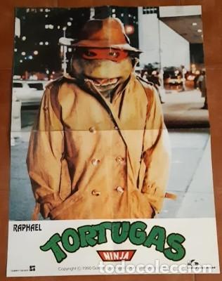 Carteles: P&Oacute;STER DE RAPHAEL DE LAS TORTUGAS NINJA, 1990 - Foto 1