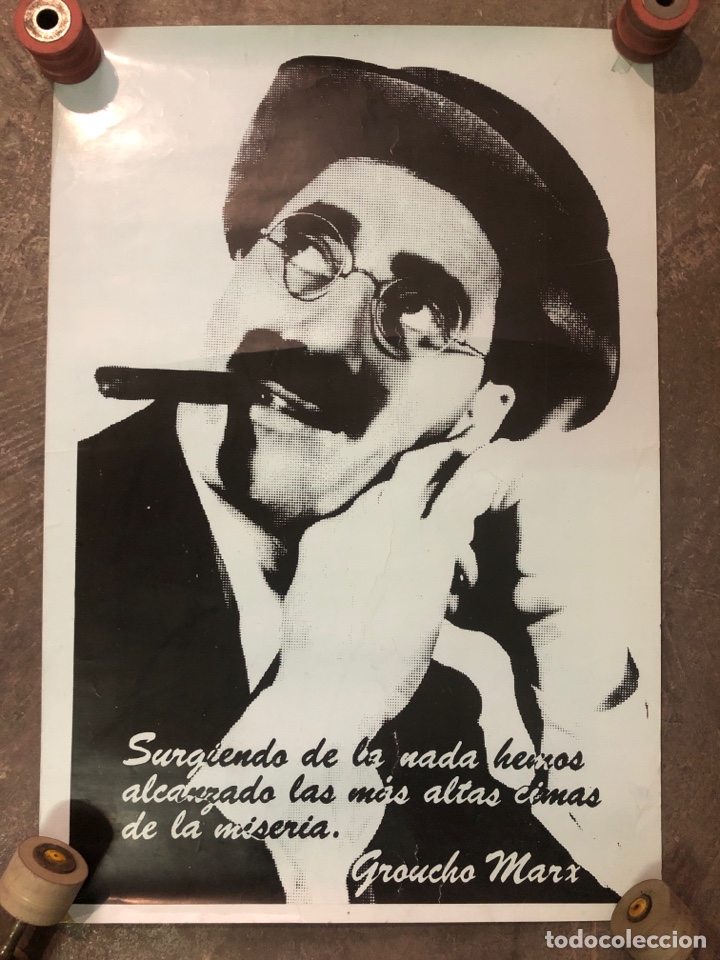 Carteles: Cartel Groucho Marx 45x65cm - Foto 1