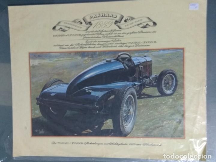 Carteles: POSTER PANHARD 1889. Dimensiones: 42 x 33 cm. - Foto 1