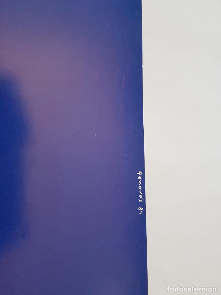 Carteles: Joan Genov&eacute;s. La inquisici&oacute;. 1984. 68x48 cm. Offset - Foto 3
