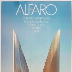 Carteles: ANDREU ALFARO. CARTEL PALACIO VELÁZQUEZ. MADRID, 1979. 60X42 CM. OFFSET. Lote 239907900