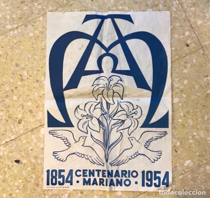 Carteles: CENTENARIO MARIANO, CARTEL 1954 - Foto 1