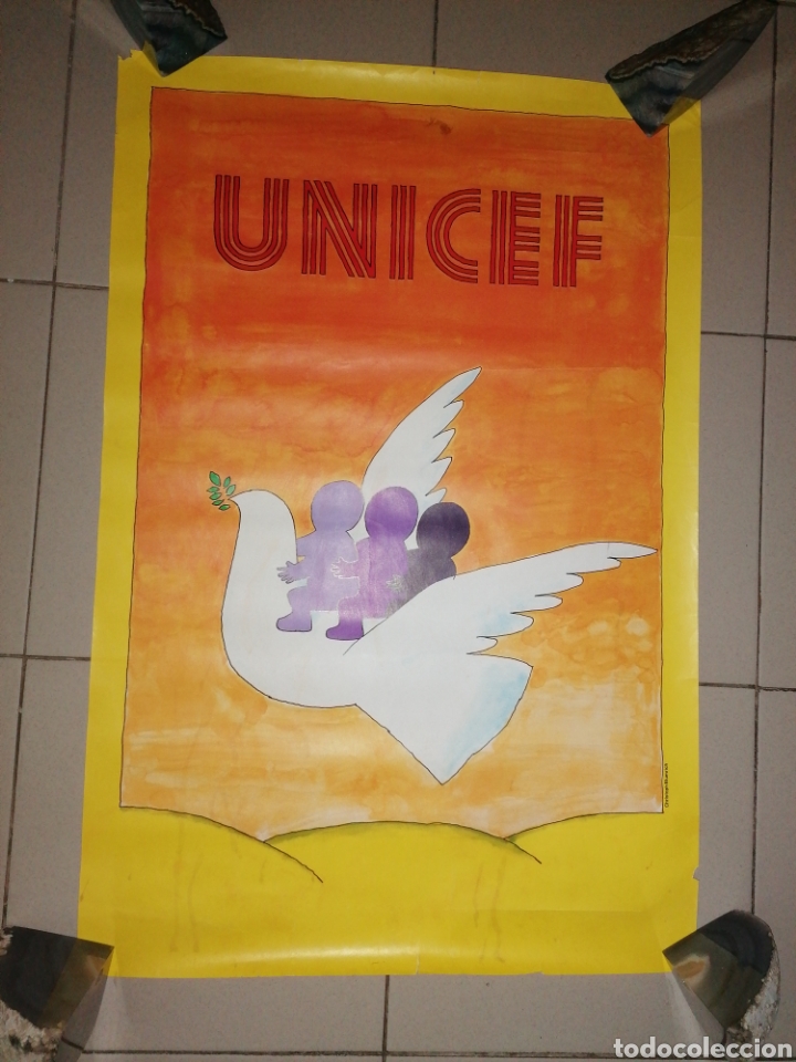 Carteles: Antiguo cartel UNICEF - Foto 1