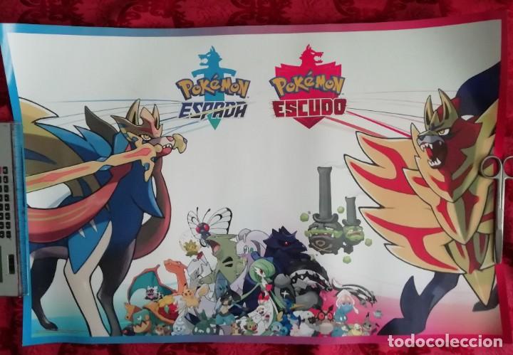 Carteles: Cartel Pok&eacute;mon espada escudo - Foto 1