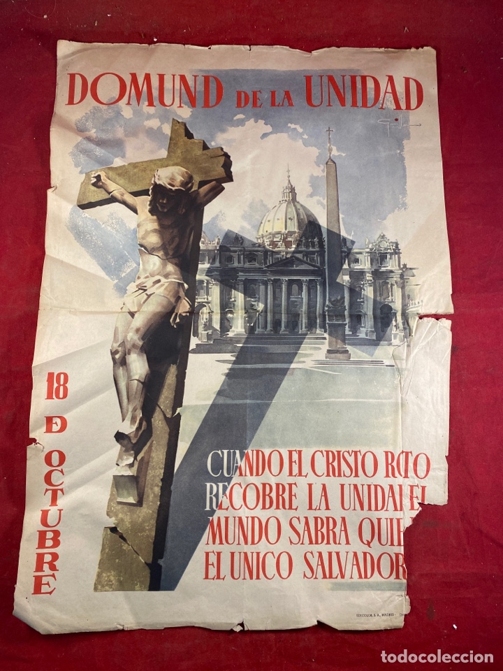 Carteles: CARTEL DOMUND DE LA UNIDAD - Foto 1
