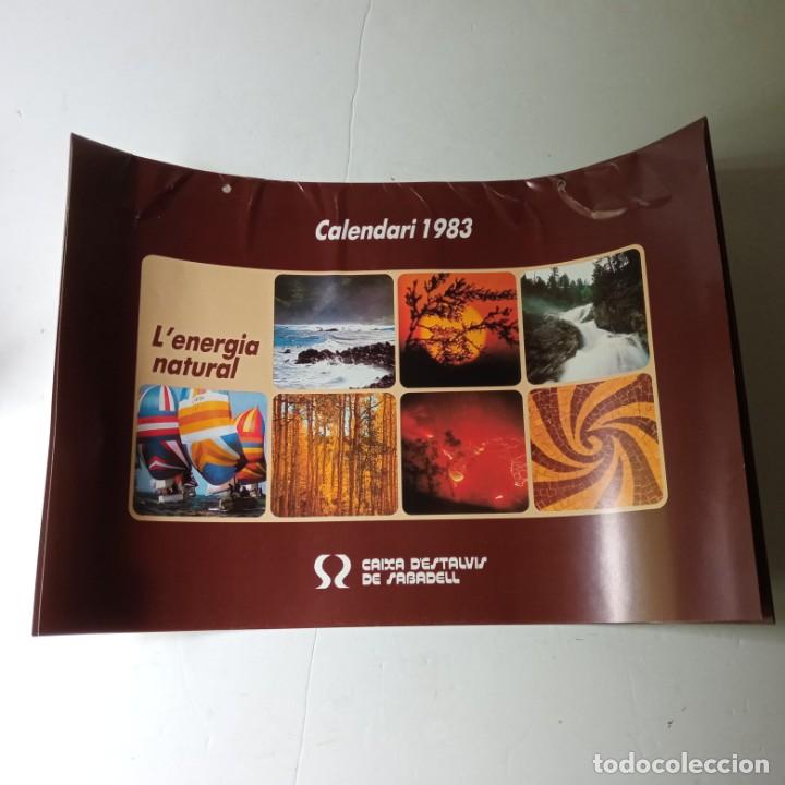 Carteles: CALENDARI 1983 CAIXA DESTALVIS DE SABADELL - Foto 3