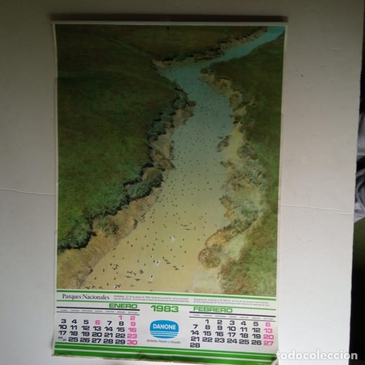 Carteles: calendario 1983 Danone Parques Nacionales - Foto 2