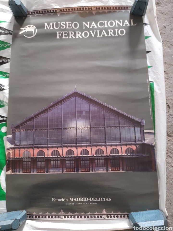 Carteles: Cartel, Museo Nacional Ferroviario, - Foto 1