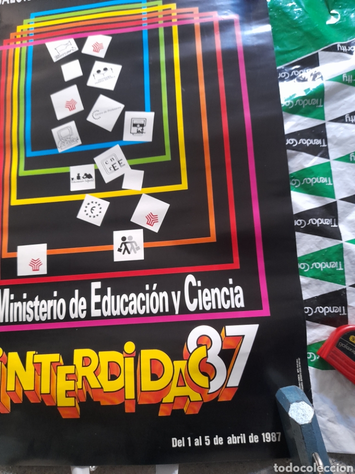 Carteles: Cartel, Sal&oacute;n Internacional de la Educaci&oacute;n, 1987 - Foto 2