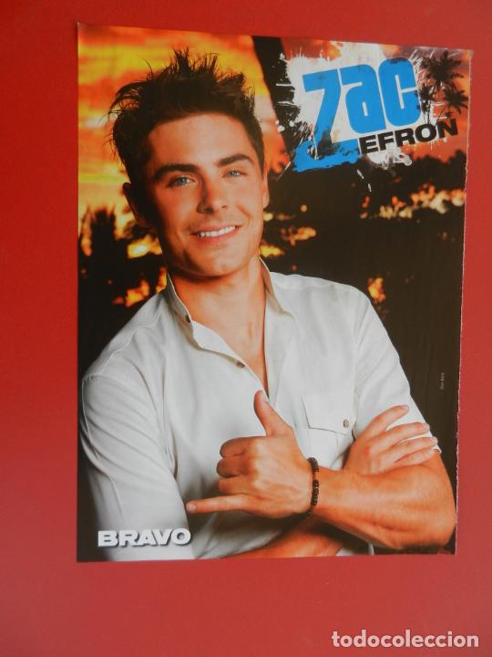 Carteles: POSTER - BRAVO - ZAC EFRON - MIDE 28X21 CM. - Foto 1