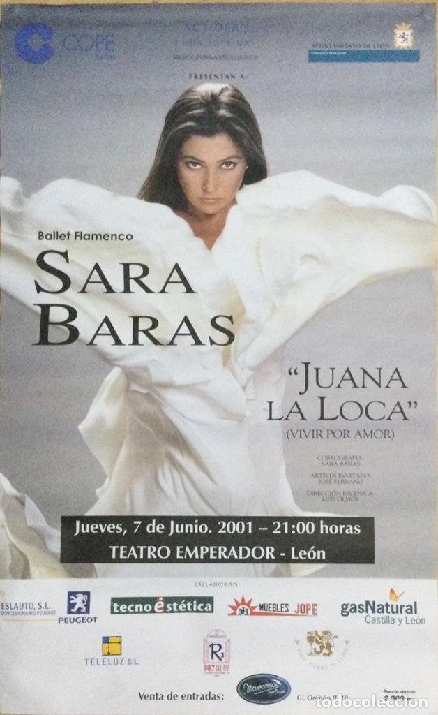 Carteles: Sara Barsa. Ballet de Flamenco. 42 x 68 cms. - Foto 1