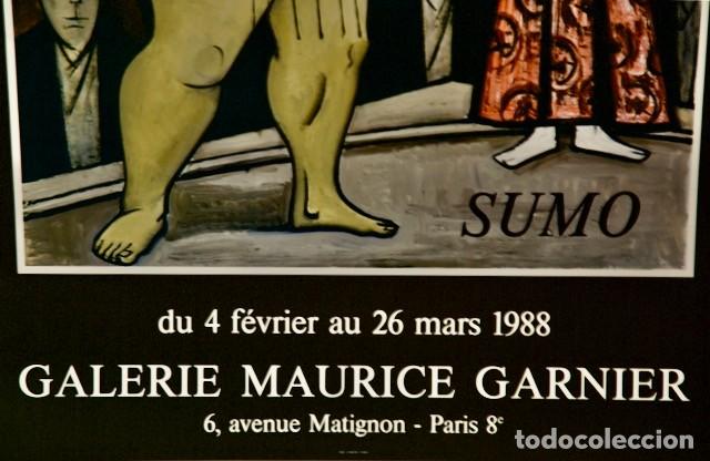 Carteles: Cartel Bernard Buffet SUMO 1989 - Foto 6
