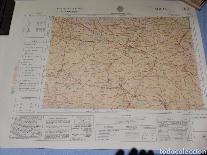 Carteles: Mapa militar soria 6-4 - Foto 1