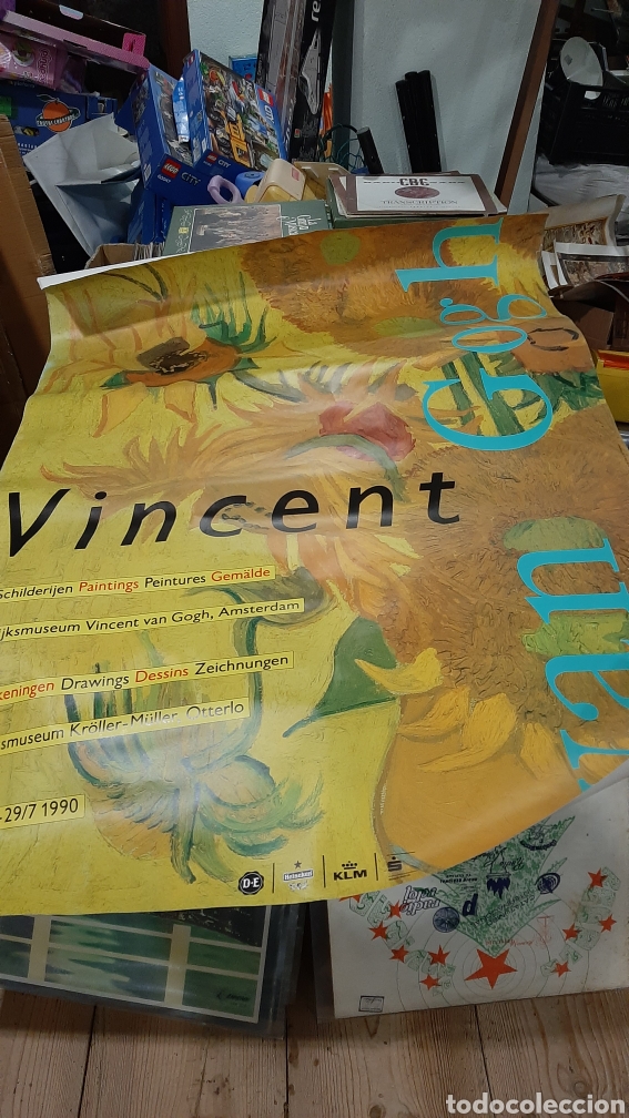 Carteles: VAN GOGH CARTEL GRAN FORMATO 1990 - Foto 1