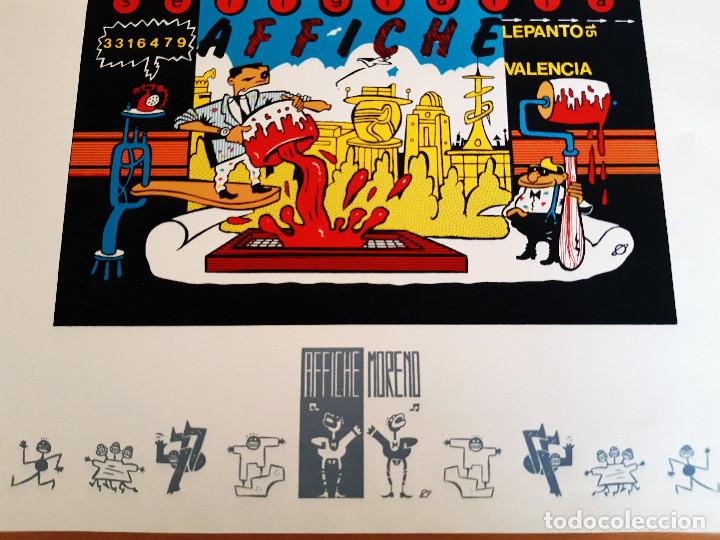 Carteles: SERIGRAF&Iacute;A - AFFICHE - MORENO - PERFECTO ESTADO - Foto 4