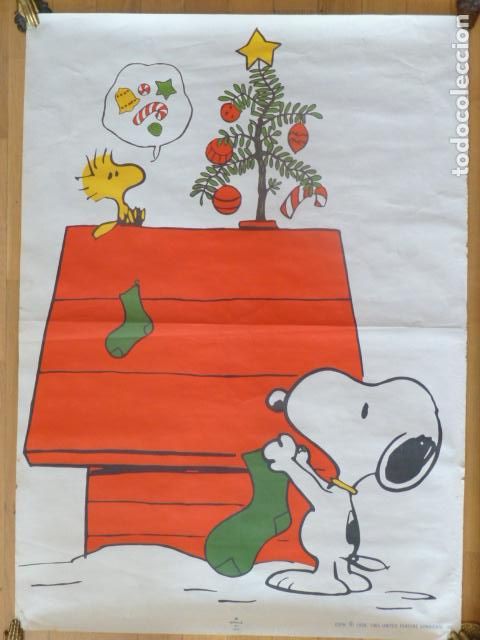 Carteles: SNOOPY CARTEL 50 X 69 CTMS - Foto 1