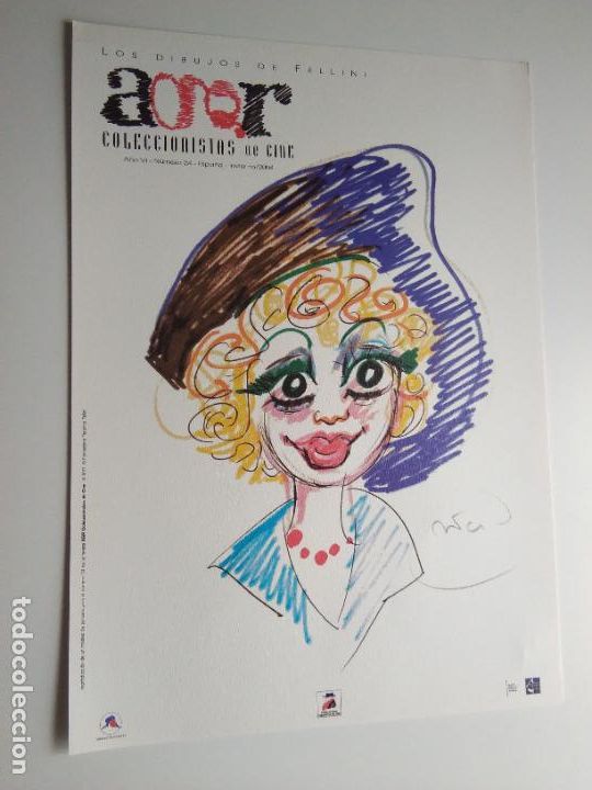 Carteles: LOS DIBUJOS DE FELLINI - Foto 12