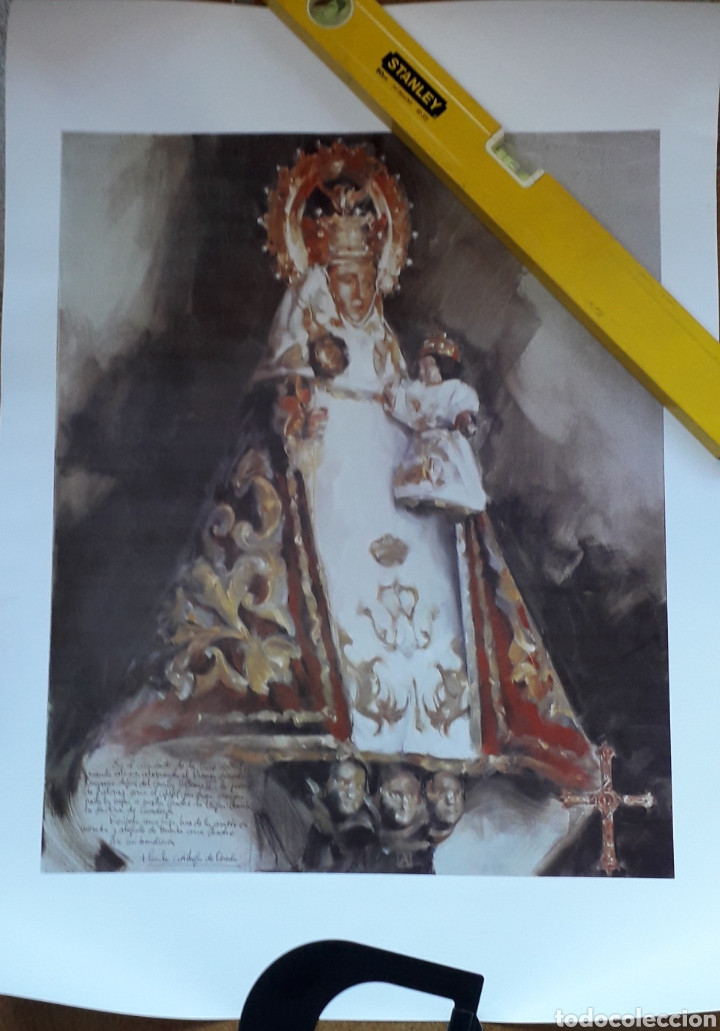 Carteles: Cartel Virgen de Covadonga. - Foto 1