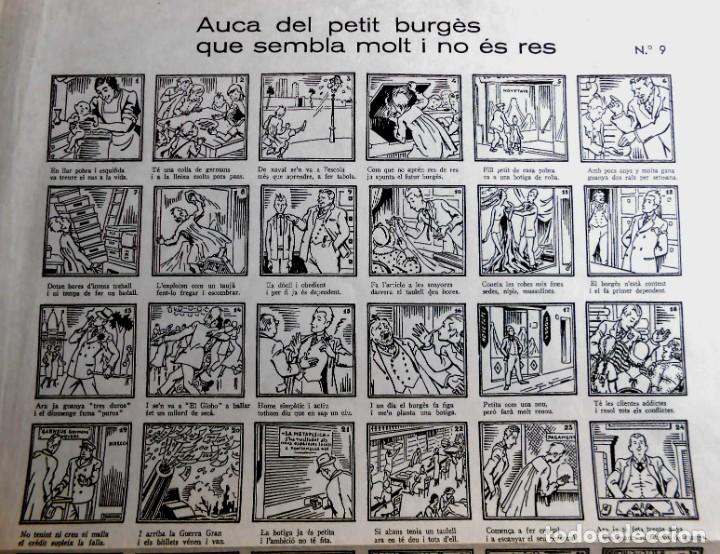 Carteles: AUCA DEL PETIT BURG&Egrave;S - N&ordm; 9 - 1979 - Foto 1