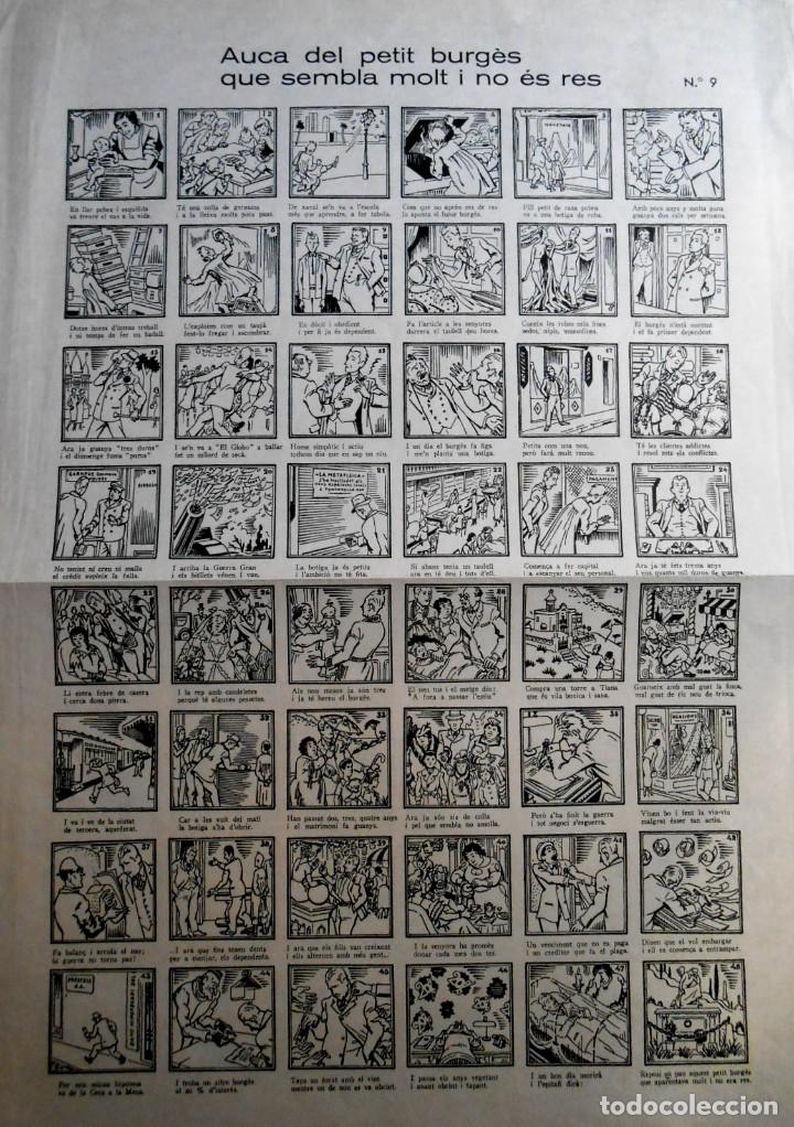 Carteles: AUCA DEL PETIT BURG&Egrave;S - N&ordm; 9 - 1979 - Foto 3