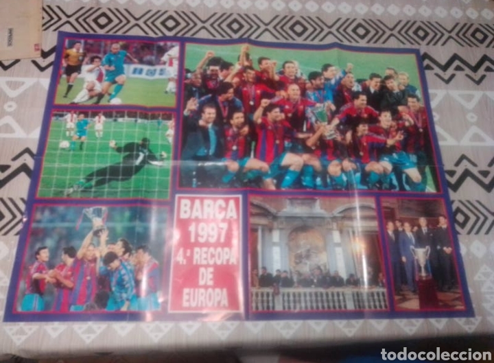 Carteles: POSTER BAR&Ccedil;A 1997 4&ordf; RECOPA de EUROPA - Foto 2