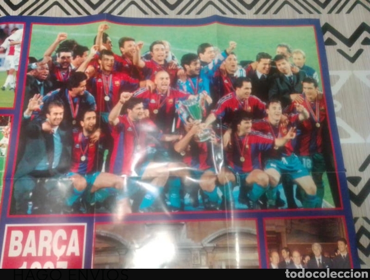Carteles: POSTER BAR&Ccedil;A 1997 4&ordf; RECOPA de EUROPA - Foto 1
