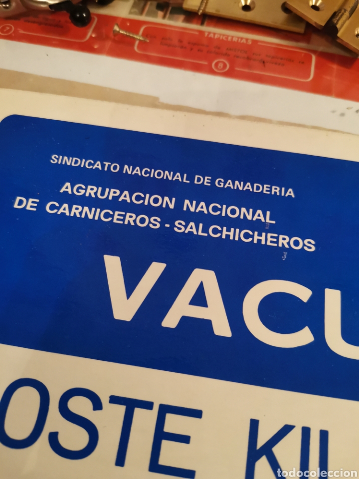 Carteles: Tarifas vacuno a&ntilde;ojo 1975 - Foto 3