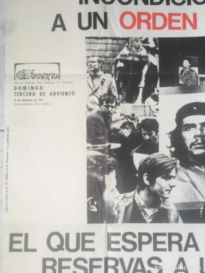 Carteles: CARTEL SUPLEMENTO N&Uacute;M. 4, EUCARISTIA 1971 - Foto 2