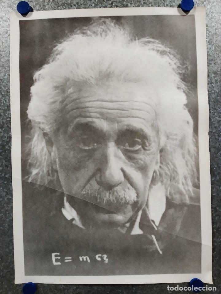 Carteles: EINSTEIN E=mc&sup2; , CARTEL EN BLANCO Y NEGRO - Foto 1