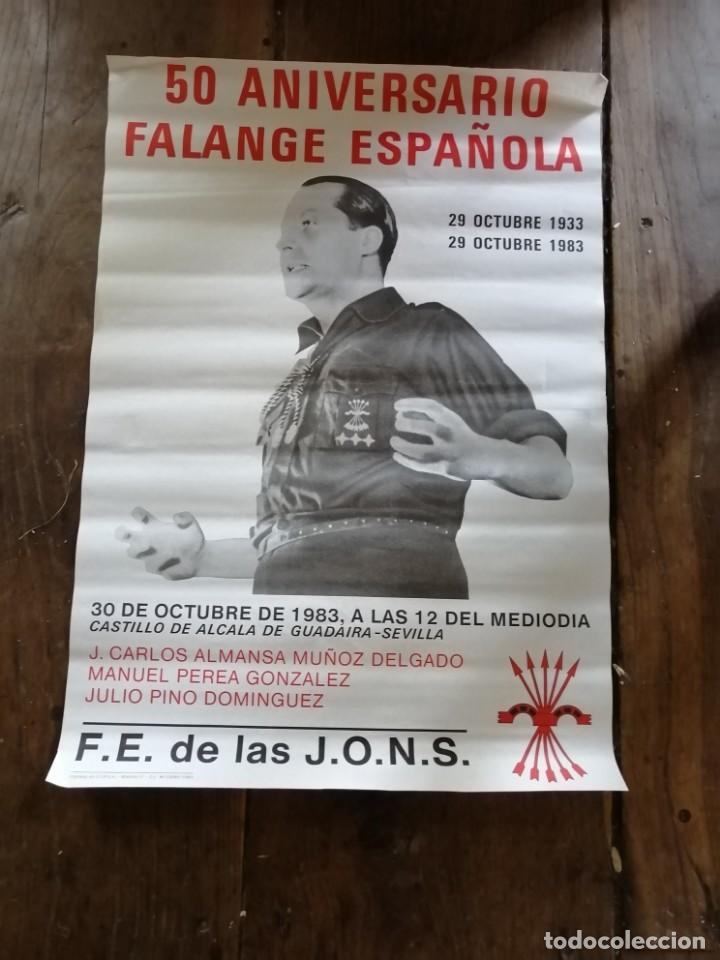 Carteles: Cartel transici&oacute;n. F. E. DE LAS JONS - Foto 1