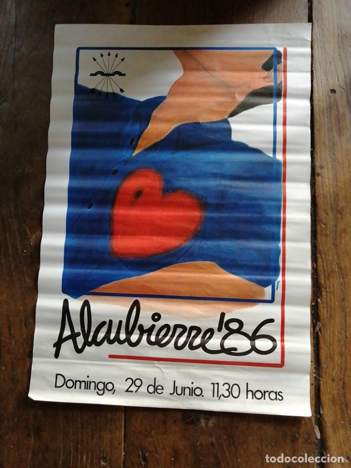 Carteles: Cartel transici&oacute;n. Alcubierre 86 - Foto 1