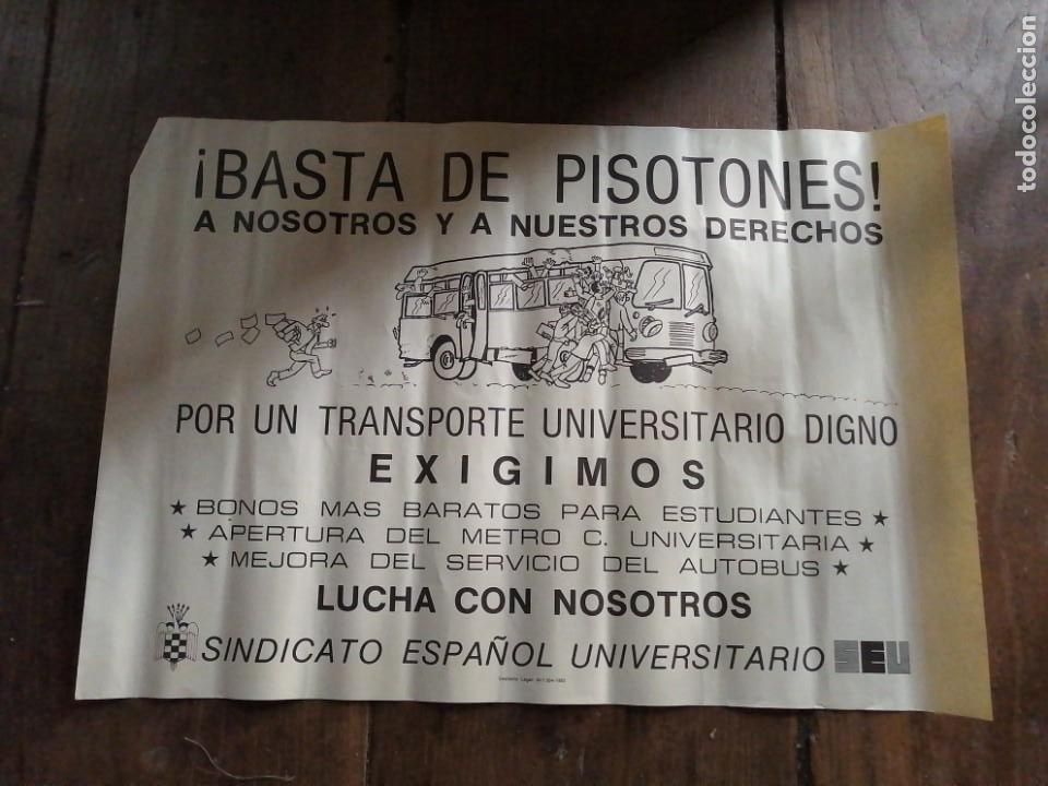 Carteles: Cartel transici&oacute;n. SEU - Foto 1