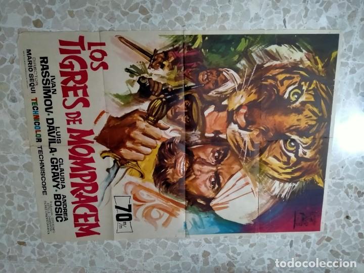 Carteles: cartel de cine de los tigres de monpracen - Foto 1