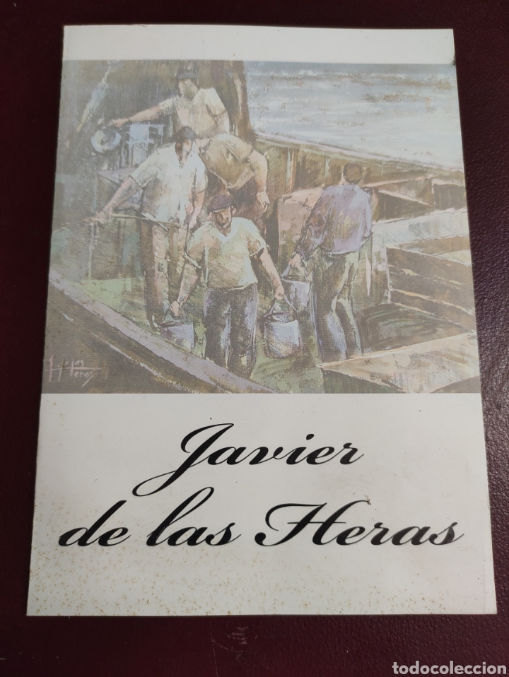 Carteles: JAVIER DE LAS HERAS - DIPTICO - 21x15 - Foto 1