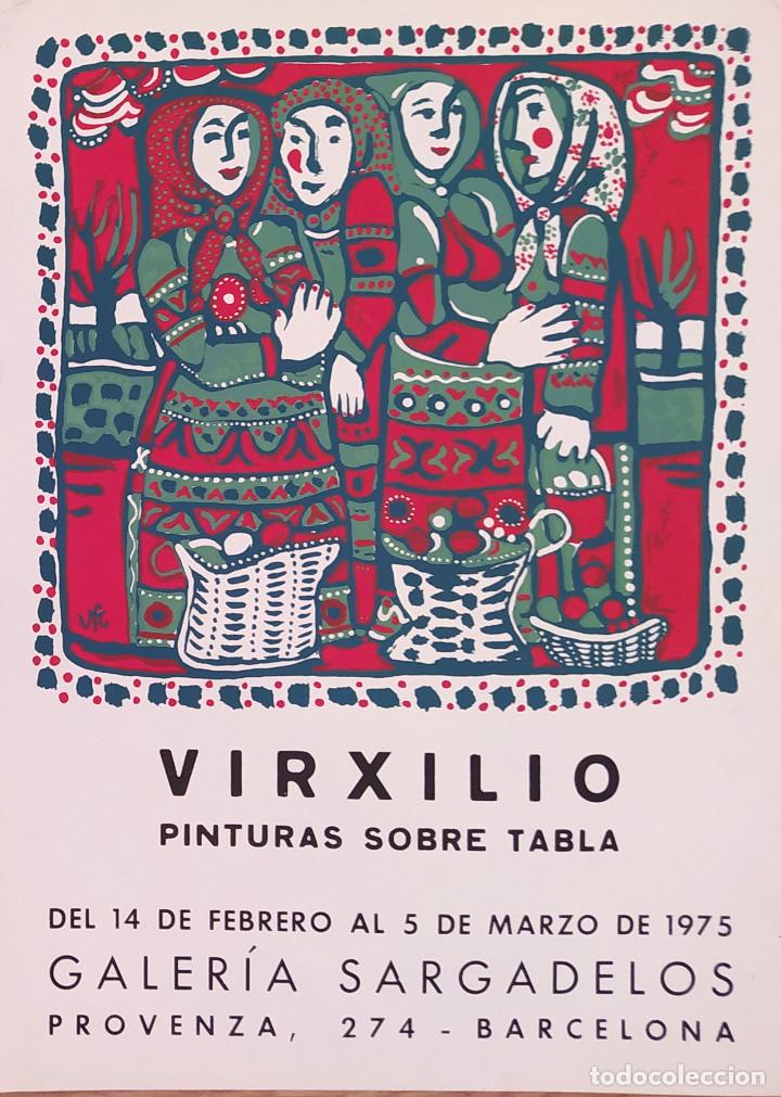 Carteles: Lote de cinco carteles de exposiciones artisticas - Foto 1