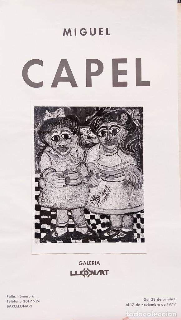Carteles: Lote de doce carteles de varias exposiciones artisticas - Foto 8