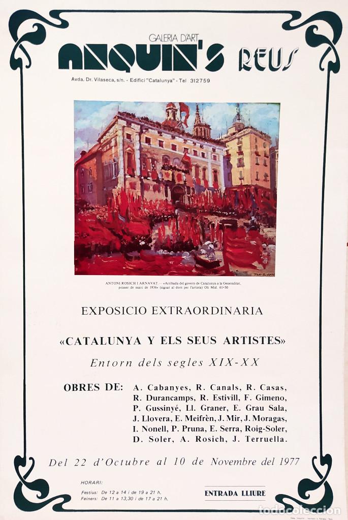 Carteles: Lote de doce carteles de varias exposiciones artisticas - Foto 11