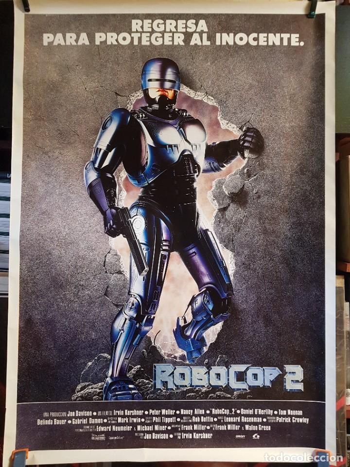Carteles: CARTEL ROBOCOP 2 70CMX100CM (ORIGINAL) - Foto 1
