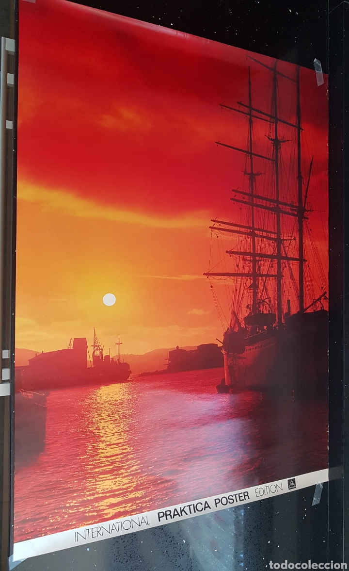 Carteles: POSTER ATARDECER en Rojo - Foto 1