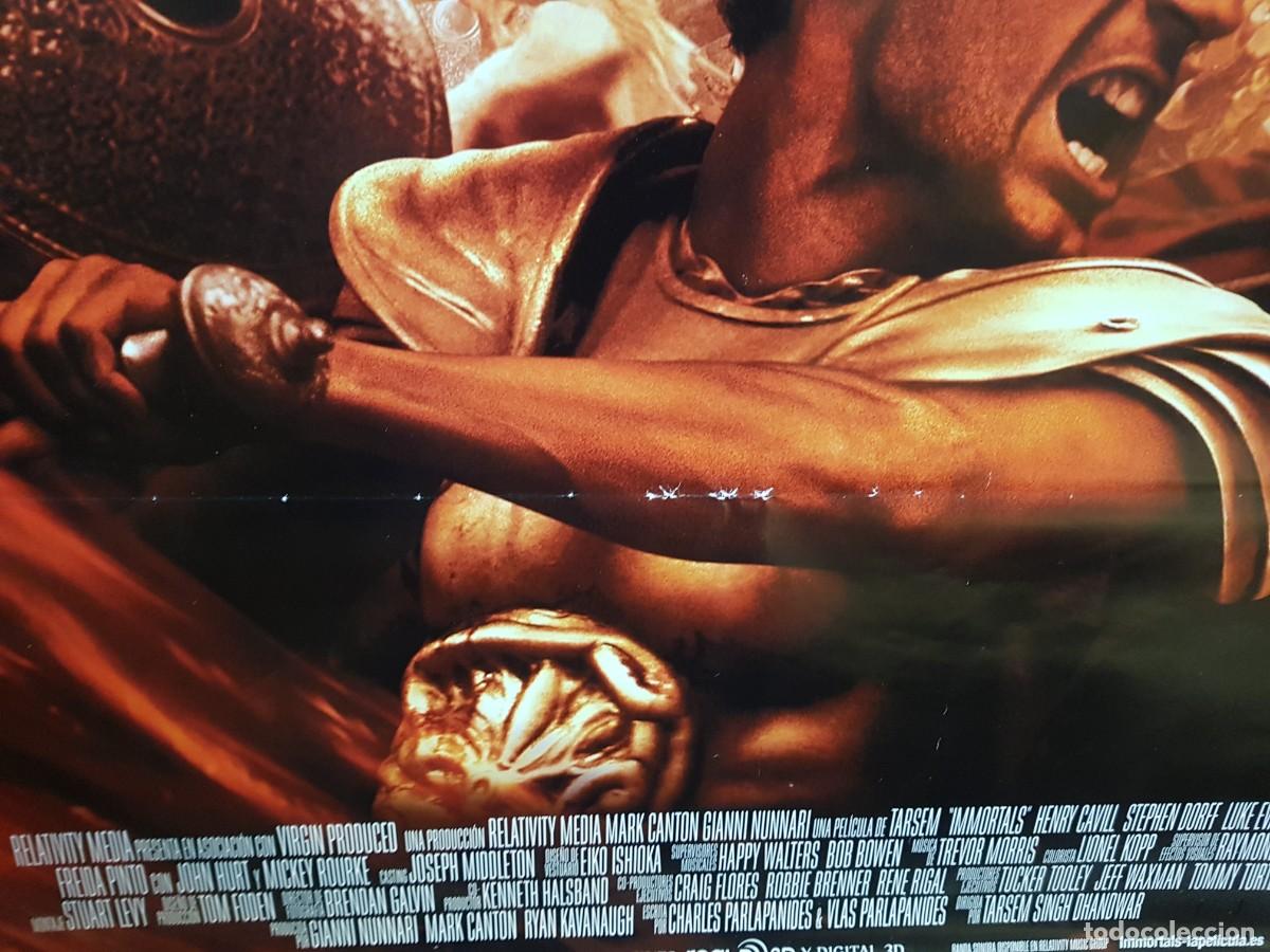 Carteles: CARTEL IMMORTALS 68CMX98CM (ORIGINAL) - Foto 2